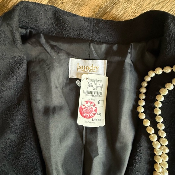 Laundry Black Embroidered Blazer - Picture 11 of 11